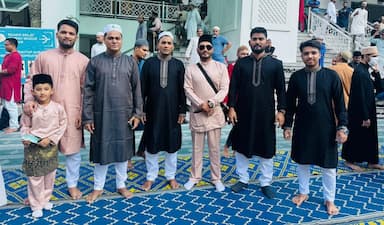 প্রবাসে ঈদের তাকবিরেই চোখের কোণায় জল টলমল