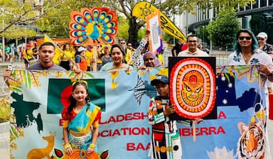 ক্যানবেরায় ন্যাশনাল মাল্টিকালচারাল ফেস্টিভ্যালে বাংলাদেশিদের পরিবেশনা