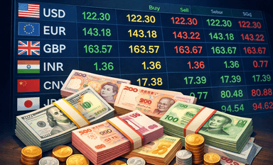 ২২ ডিসেম্বর সোমবারের বৈদেশিক মুদ্রার বিনিময় হার