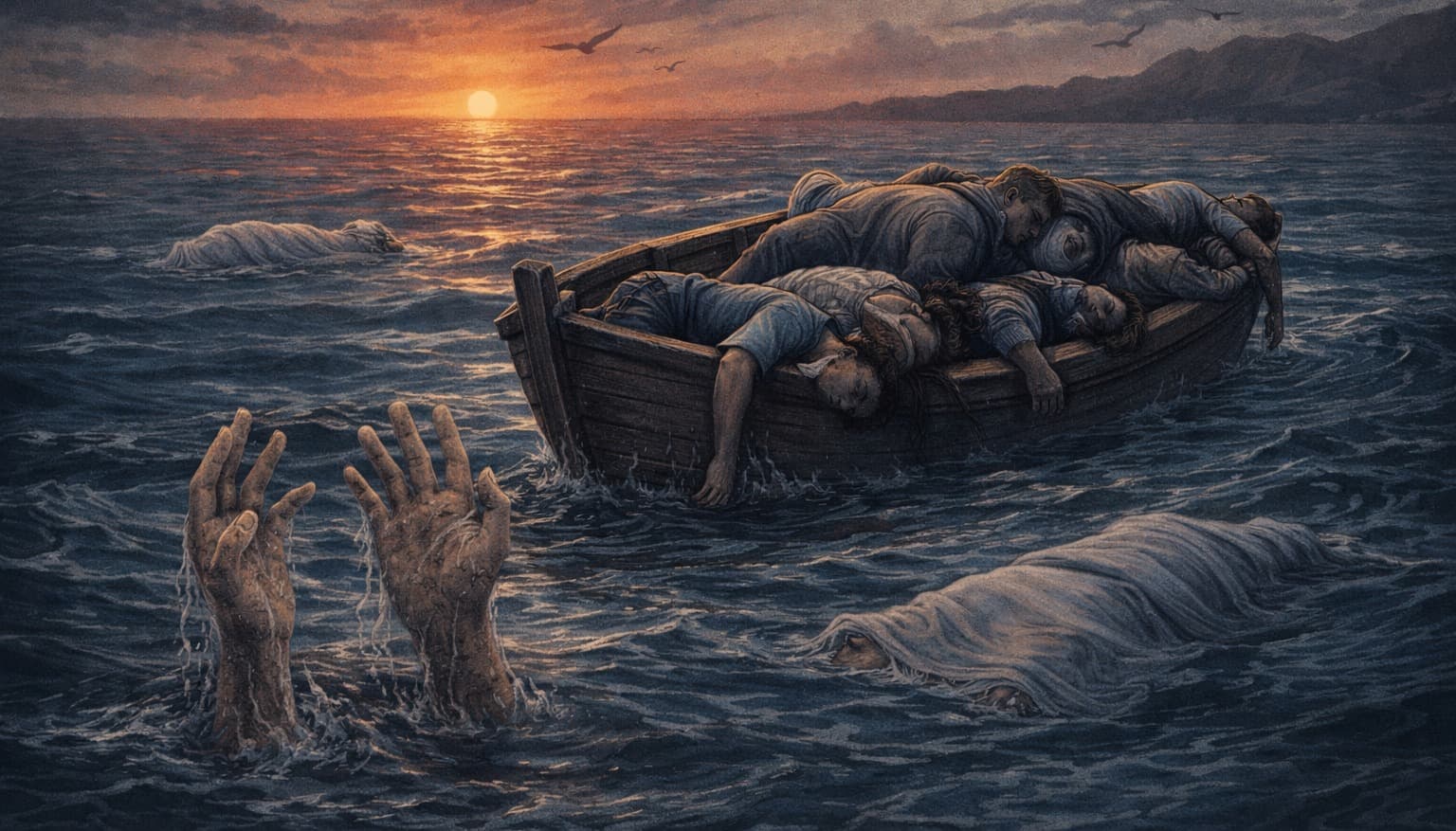 ভূমধ্যসাগরে সলিল সমাধি: মাটির দেহ পায় না মাটির স্পর্শ