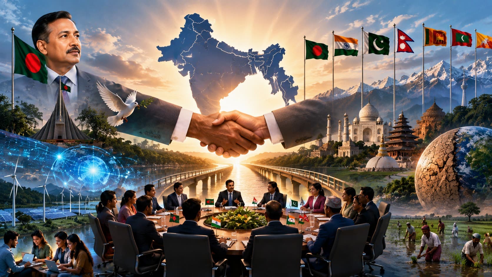 সার্ক পুনর্জাগরণে তারেক রহমানের নেতৃত্বে বাংলাদেশ কি নতুন ইতিহাস রচনা করতে পারে?