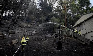 অস্ট্রেলিয়ায় দুই রাজ্যে দাবানলে ৪০ বাড়ি ভস্মীভূত, এক অগ্নিনির্বাপক কর্মী নিহত
