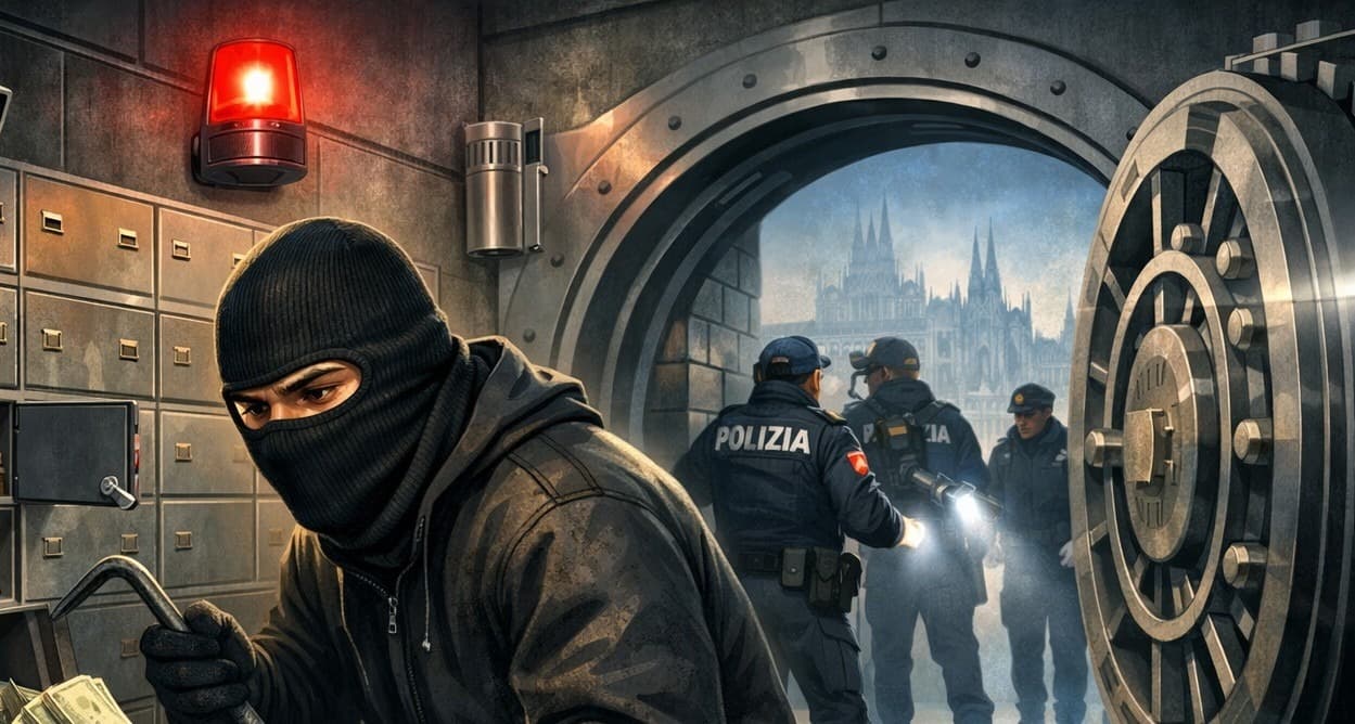 মিলানে ব্যাংকের ভল্টে চুরির চেষ্টার অভিযোগে এক বাংলাদেশি গ্রেপ্তার