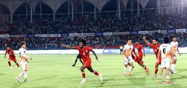 দেশের মাটিতে হামজার অভিষেক, প্রথম গোল, বাংলাদেশের দারুণ জয়